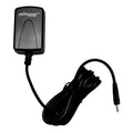 Black palmpower replacement power cord with coiled cable and cylindrical connector for multi-region adapter