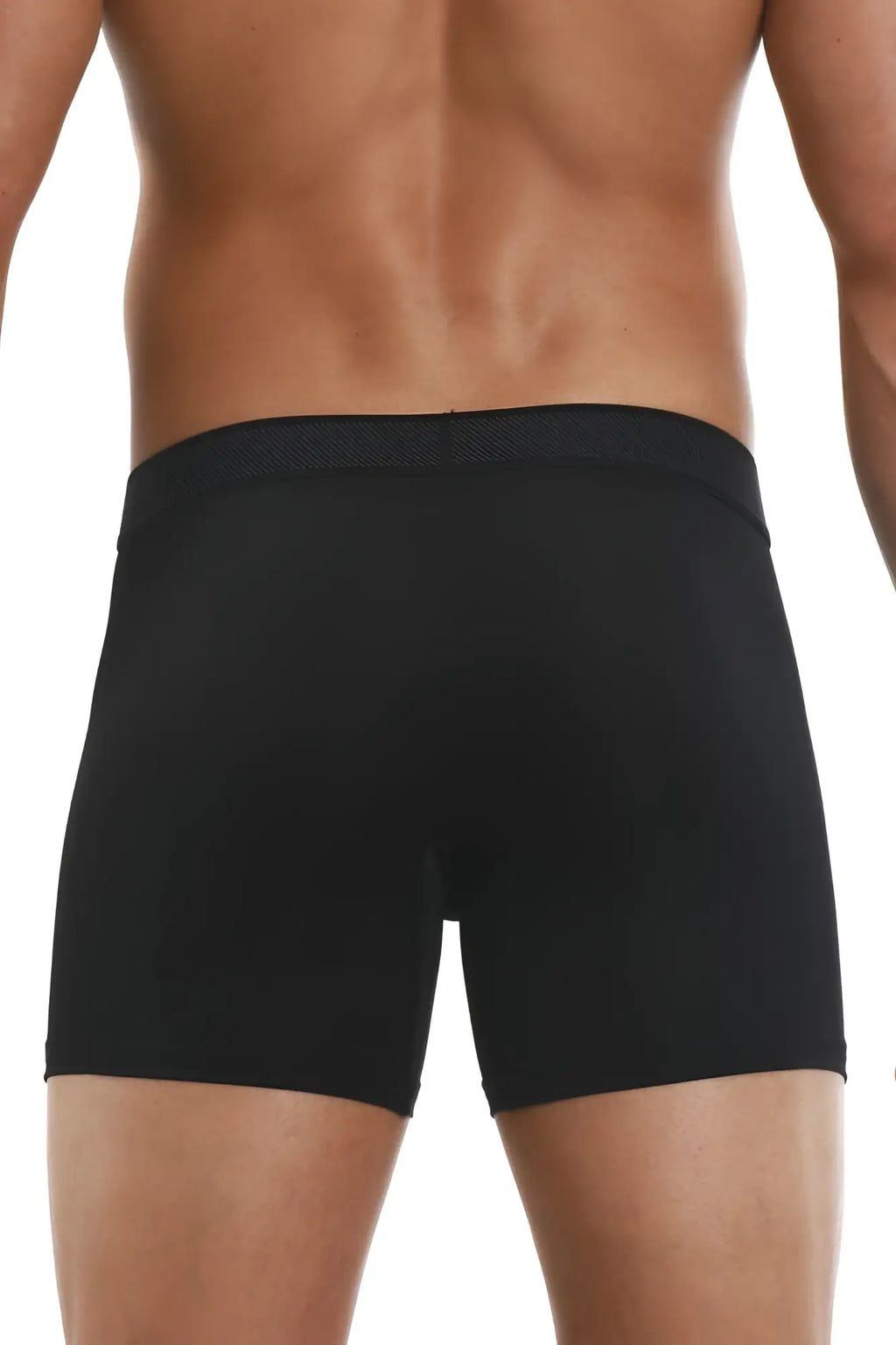 Papi 626185-962 Cool2 2pk solid boxer briefs in black and gray with smooth form-fitting fabric and reinforced waistband