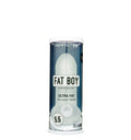 PerfectFit Fat Boy original ultra fat sheath 5.5 inch blue and white packaging silicone toy front view