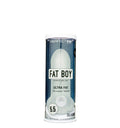 PerfectFit Fat Boy original ultra fat sheath 5.5 inch blue and white packaging silicone toy front view