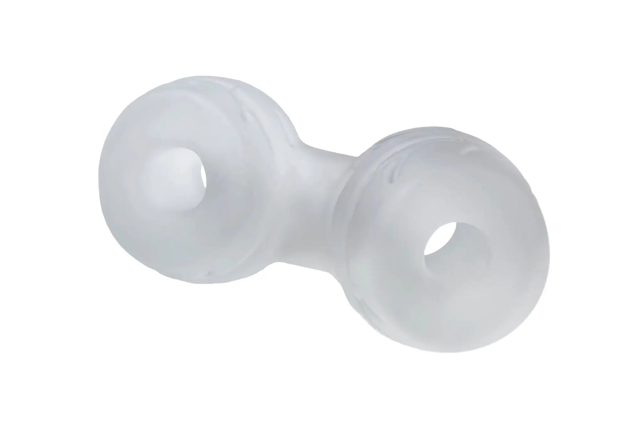 Perfectfit silaskin cock and ball clear transparent silicone dumbbell shaped grip enhancer for comfortable use