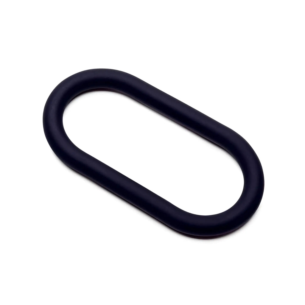 PerfectFit silicone hefty wrap ring 229mm black rubber o-ring with smooth uniform texture and oval shape