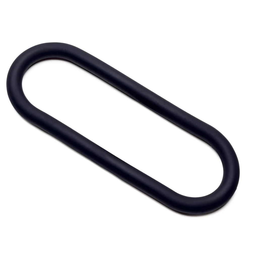 Perfectfit silicone hefty wrap ring 305mm black rubber o-ring with smooth texture and consistent circular shape