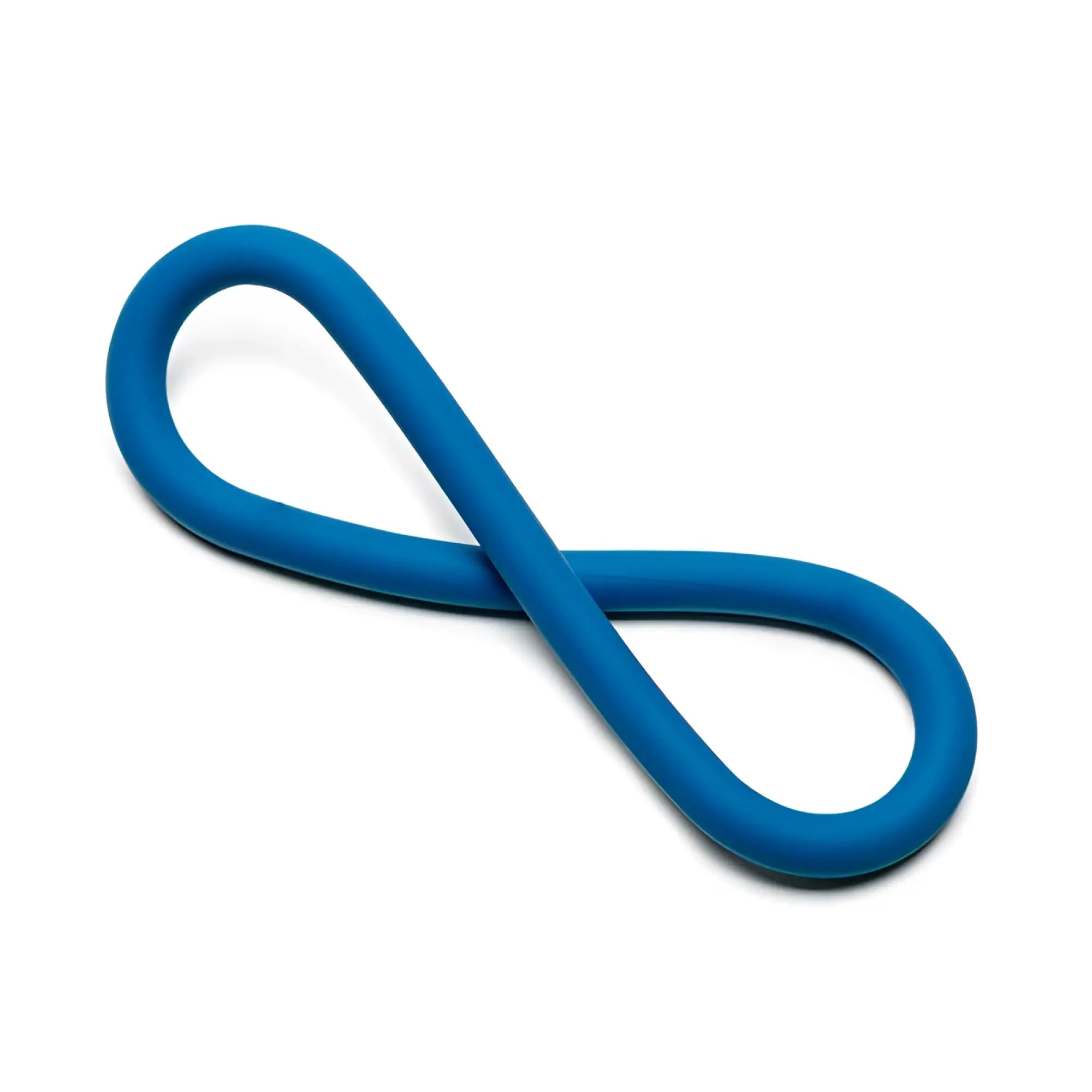 Blue silicone infinity shaped toy perfectfit silicone hefty wrap ring 305mm for secure grip and durability