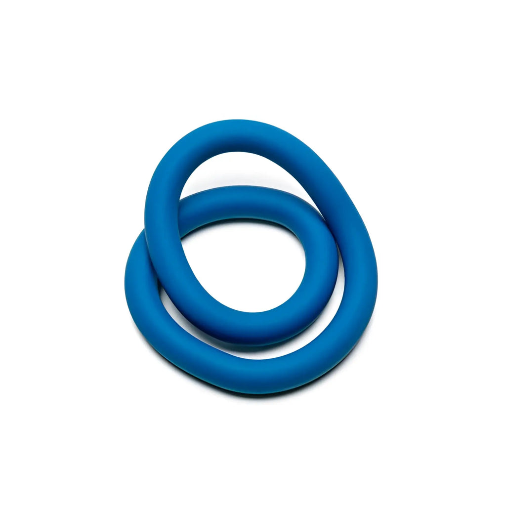 Blue silicone ring perfectfit silicone hefty wrap ring 305mm with smooth matte finish