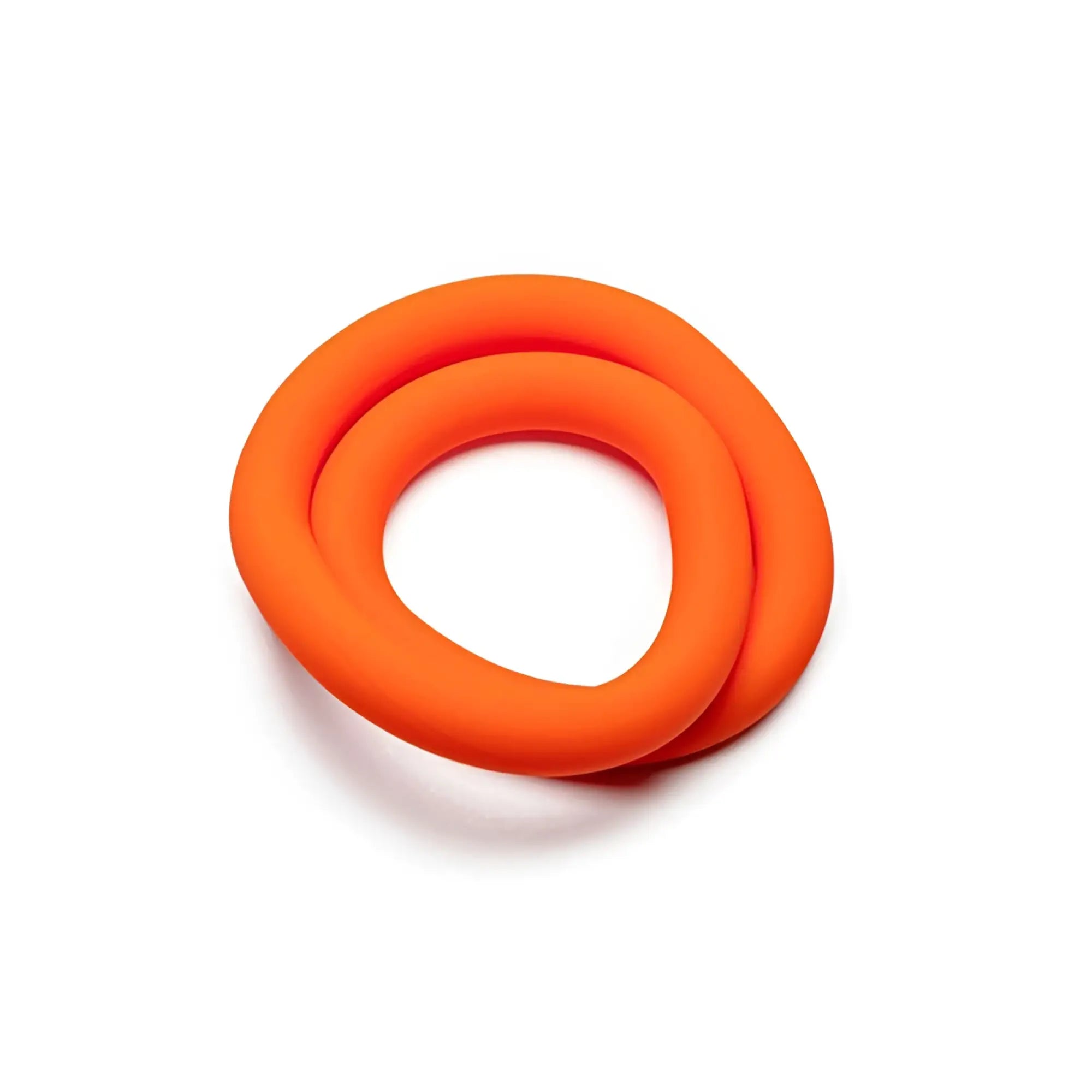 PerfectFit silicone hefty wrap ring in bright orange with smooth flexible texture measuring 305mm