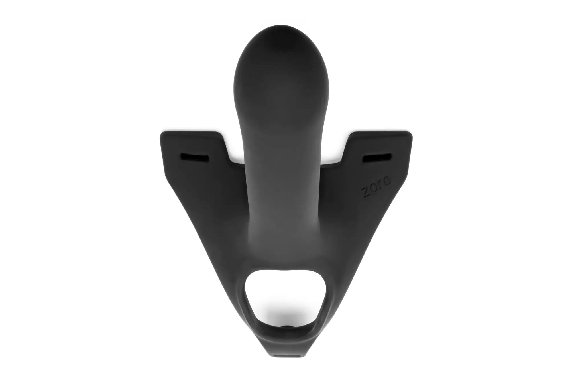 Black silicone bottle opener perfectfit zoro strap-on 6.5in with sleek ergonomic design and sturdy base
