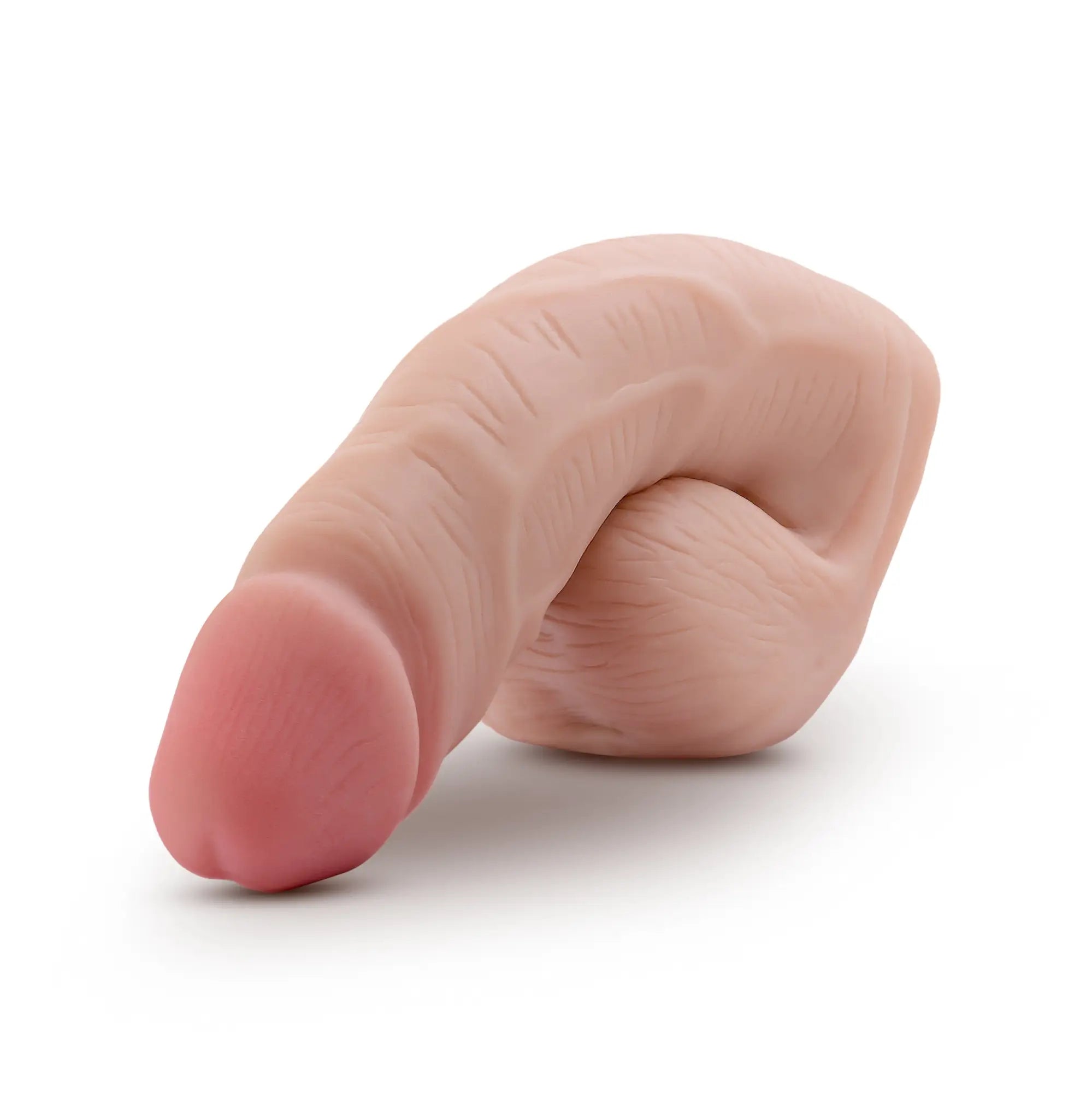 Pink silicone phallus-shaped Performance Performance Packer Vanilla 5in with realistic skin texture and natural contours