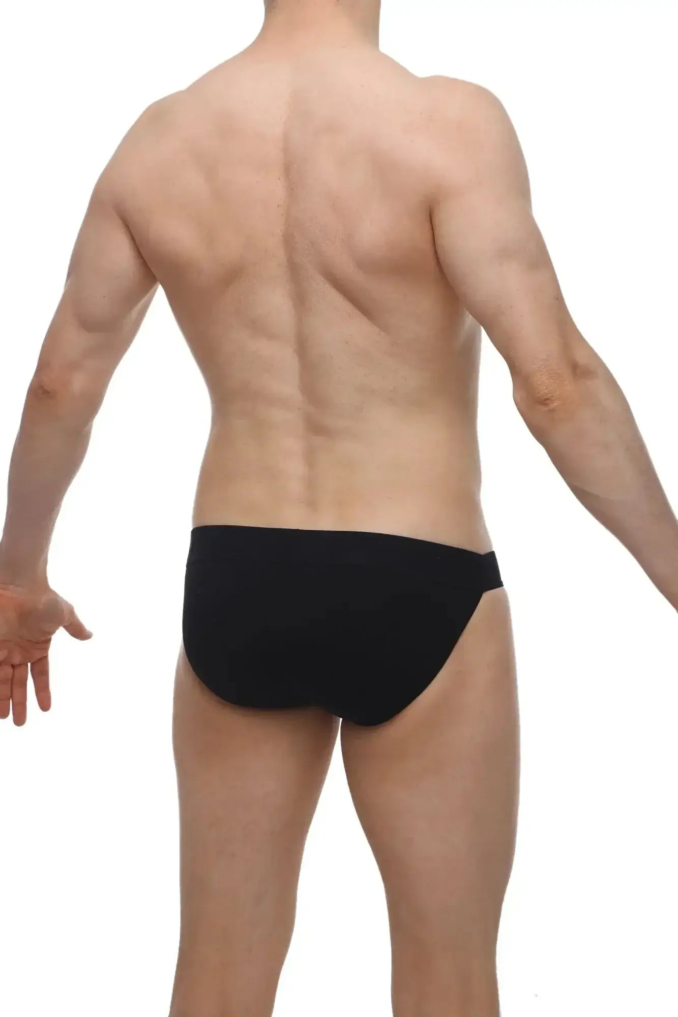 Black briefs petitq bikini aizy modal in smooth form fitting fabric with sleek minimalist design