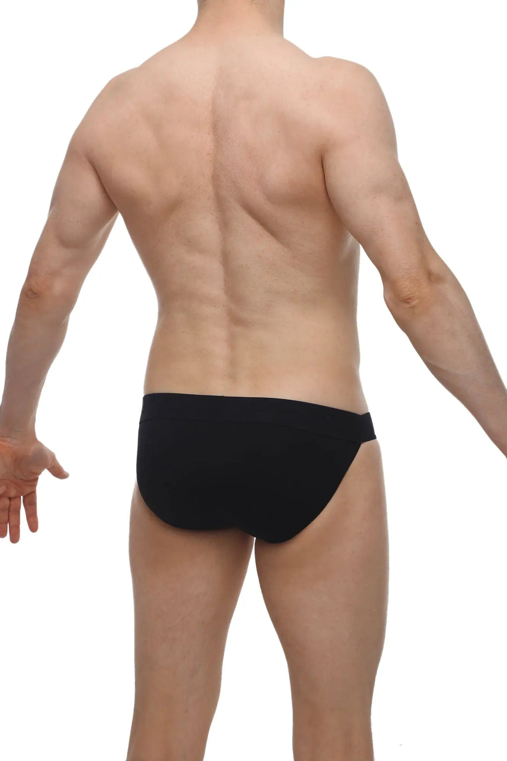 Black briefs petitq bikini aizy modal in smooth form fitting fabric with sleek minimalist design