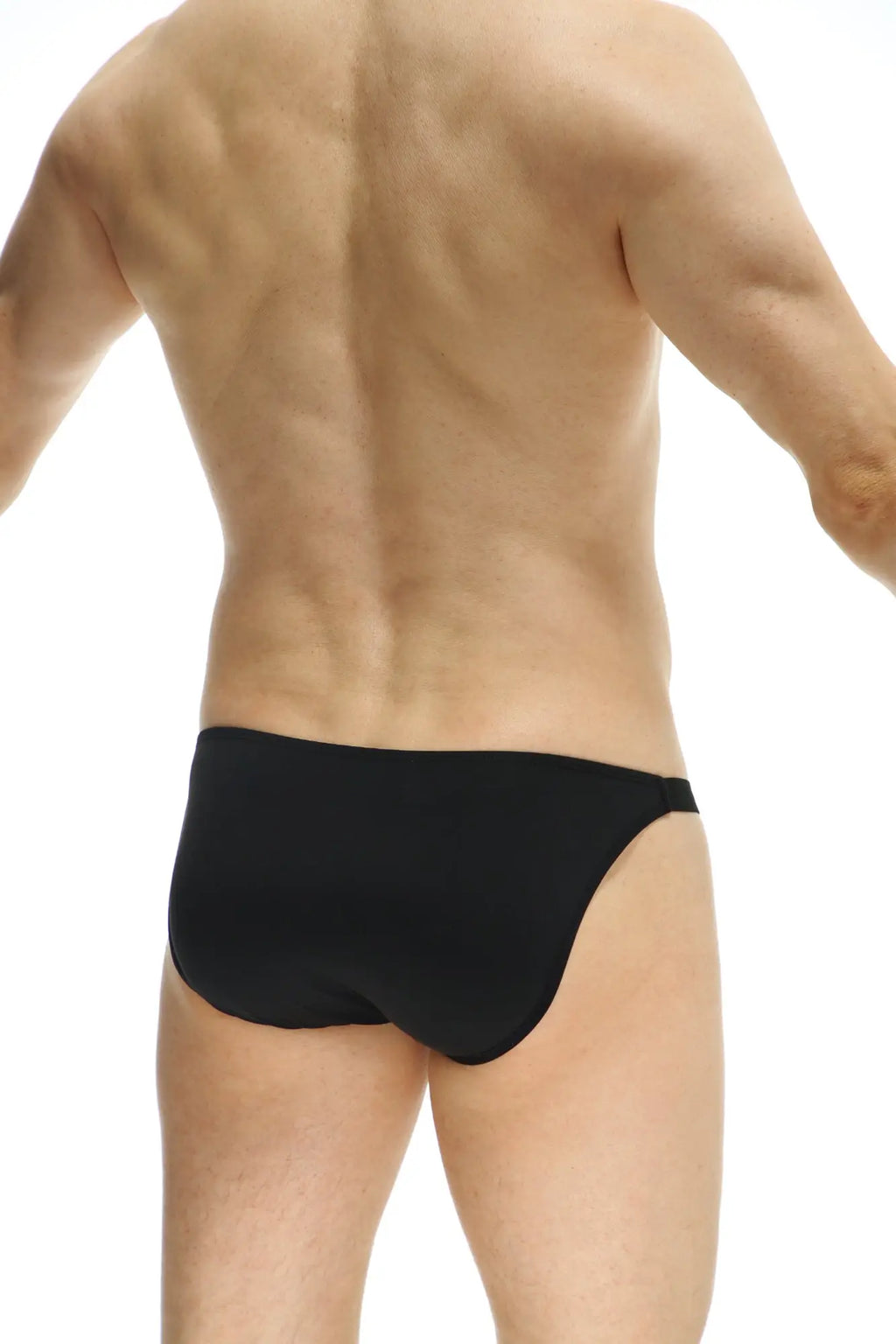 Black briefs petitq bikini auzits black with smooth form-fitting design in comfortable fabric