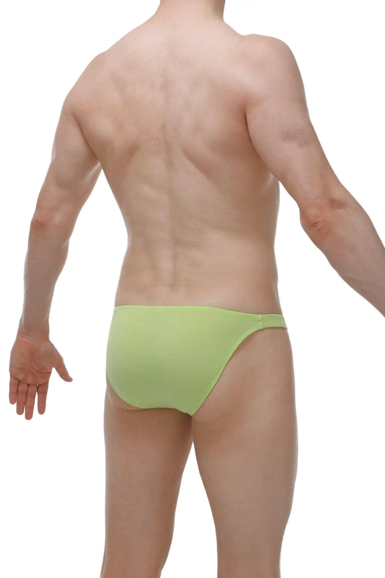 Light green petitq bikini bessas bamboo briefs with smooth seamless fabric for comfortable everyday wear