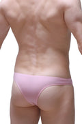 PetitQ bikini capri skine tea rose pink athletic briefs with smooth form-fitting design for active wear