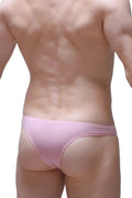 PetitQ bikini capri skine tea rose pink athletic briefs with smooth form-fitting design for active wear