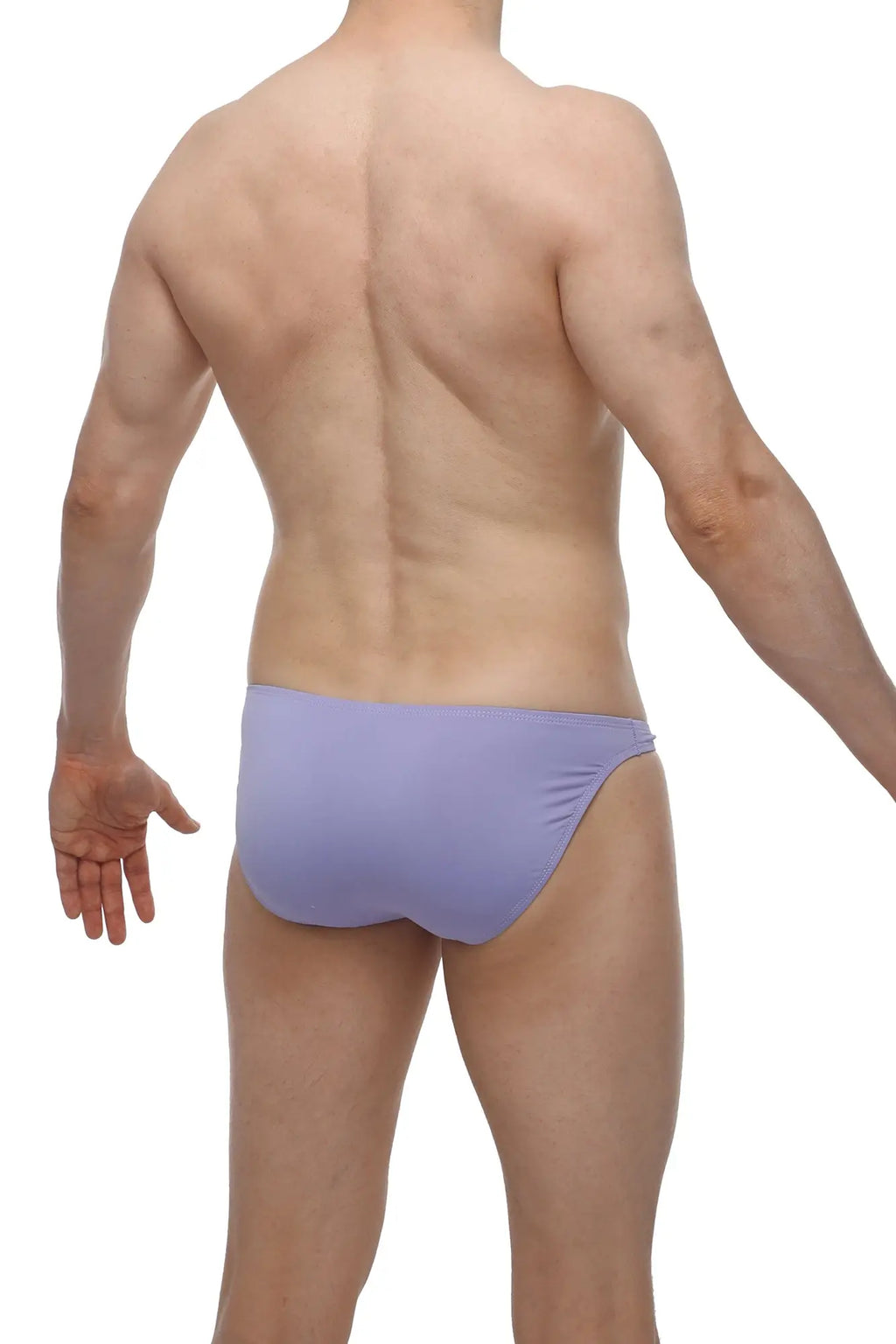 Purple petitq bikini dome lilac athletic briefs with smooth form-fitting fabric for comfortable active wear