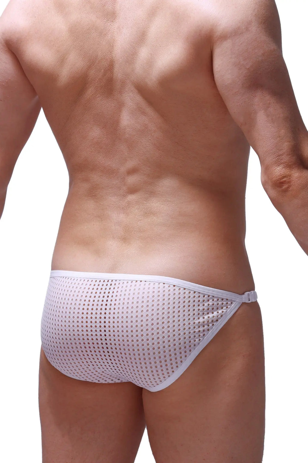 Petitq bikini fors durtol white white mesh briefs with a snug fit and thin elastic waistband
