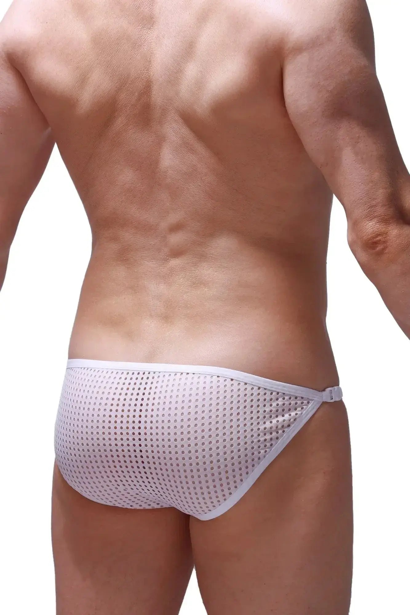 Petitq bikini fors durtol white white mesh briefs with a snug fit and thin elastic waistband