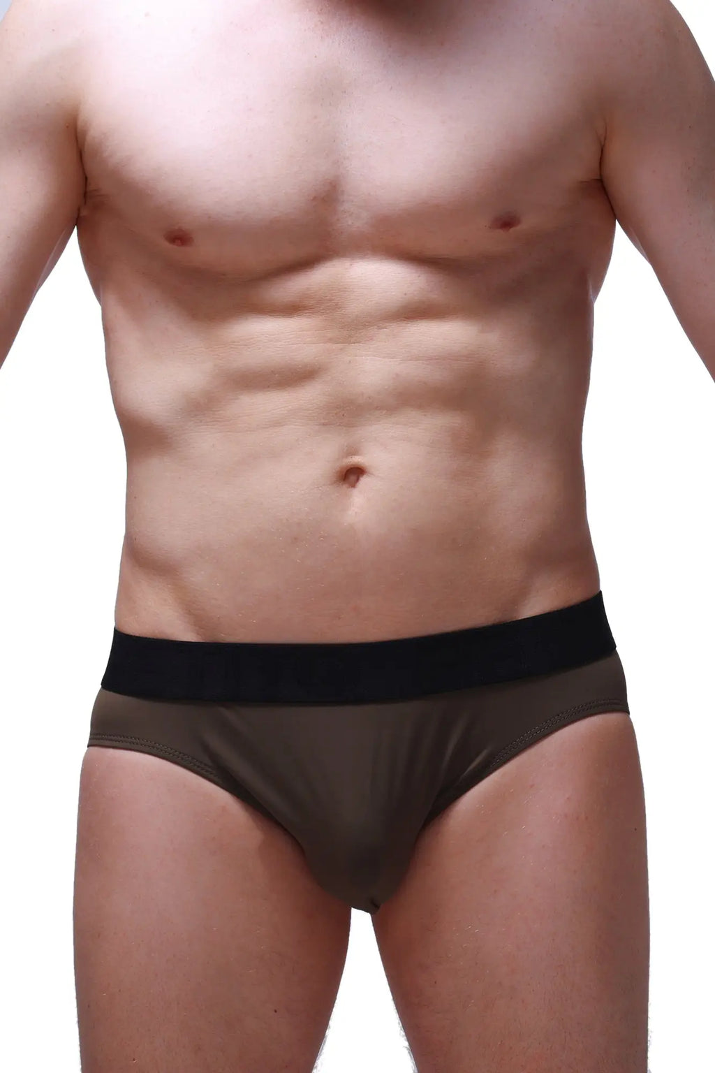 Black and olive green petitq brief bozas olive with snug, form-fitting design for comfortable daily wear