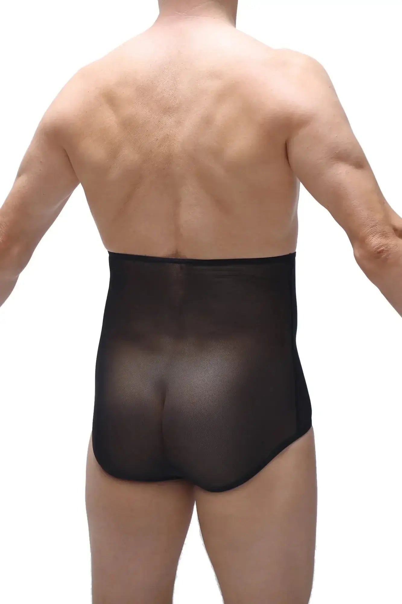 Black sheer mesh briefs petitq brief gaine net black featuring lightweight breathable fabric for everyday wear