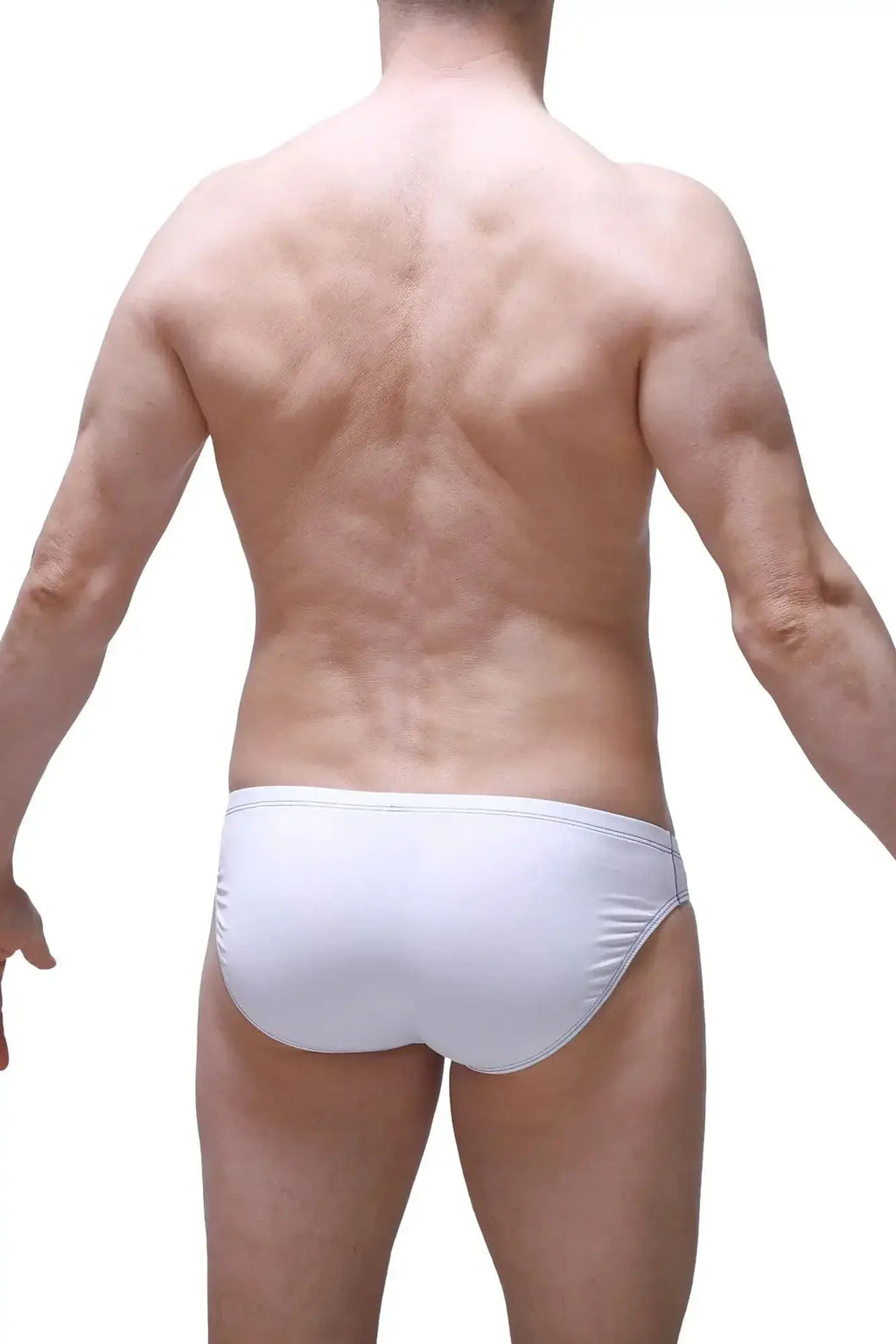 Petitq brief open miarel white smooth form-fitting white briefs made of soft breathable fabric