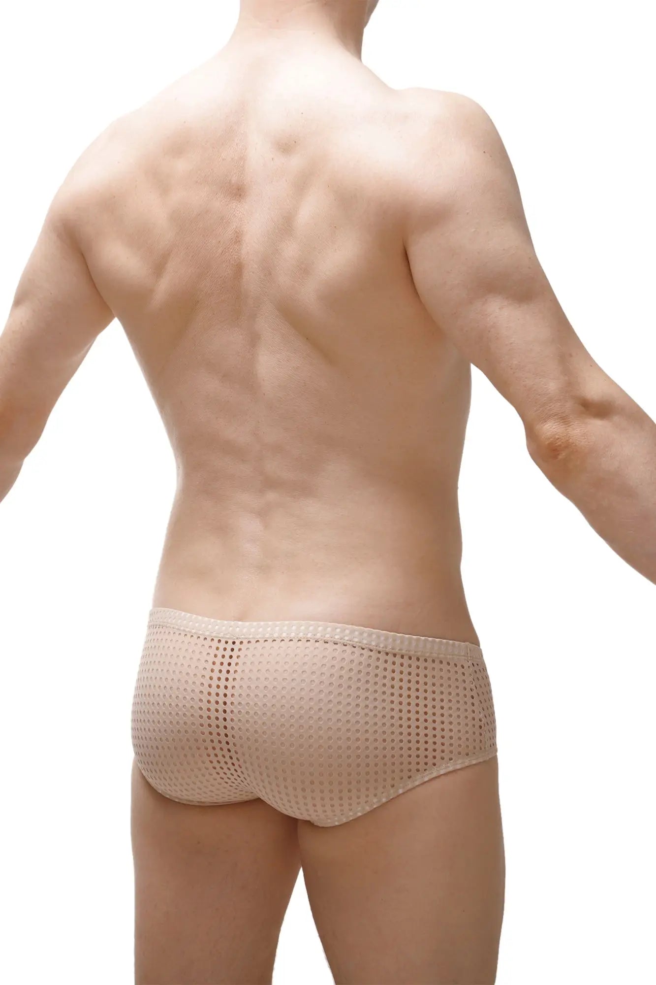 Beige petitq brief toga durtol nude mesh briefs with a snug breathable design for comfortable wear