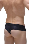 PetitQ cheeky brief voile black in sleek, stretchy fabric with a wide waistband and form-fitting design