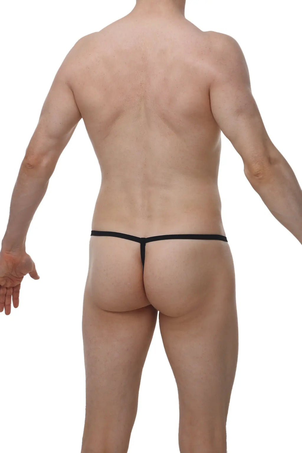 Black thong petitq g-string chely macra with thin seamless band for comfortable everyday wear