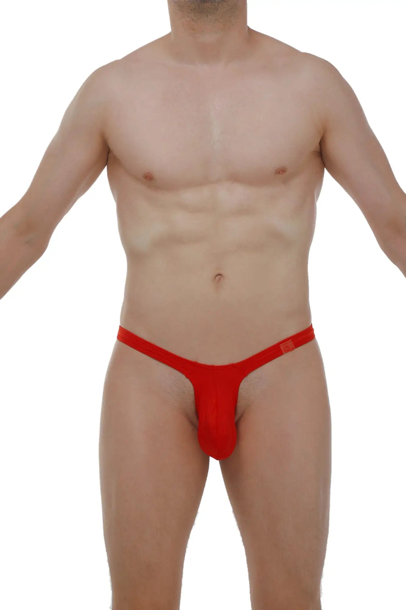 Red thong petitq thong argis joe red made of smooth stretchy fabric with a snug fit and minimalistic design