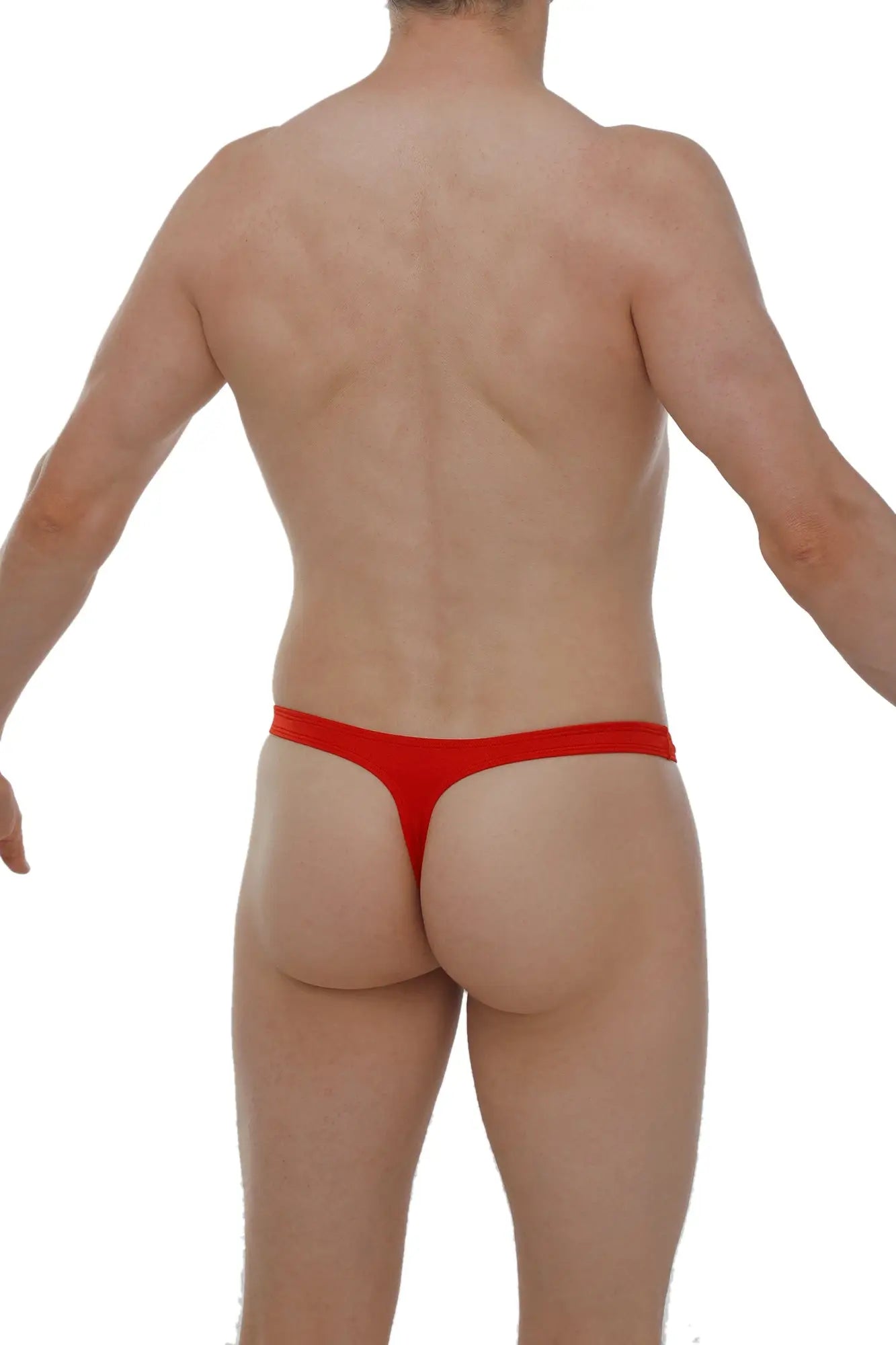 Petitq thong argis joe red red thong underwear front view made of soft breathable fabric for everyday wear