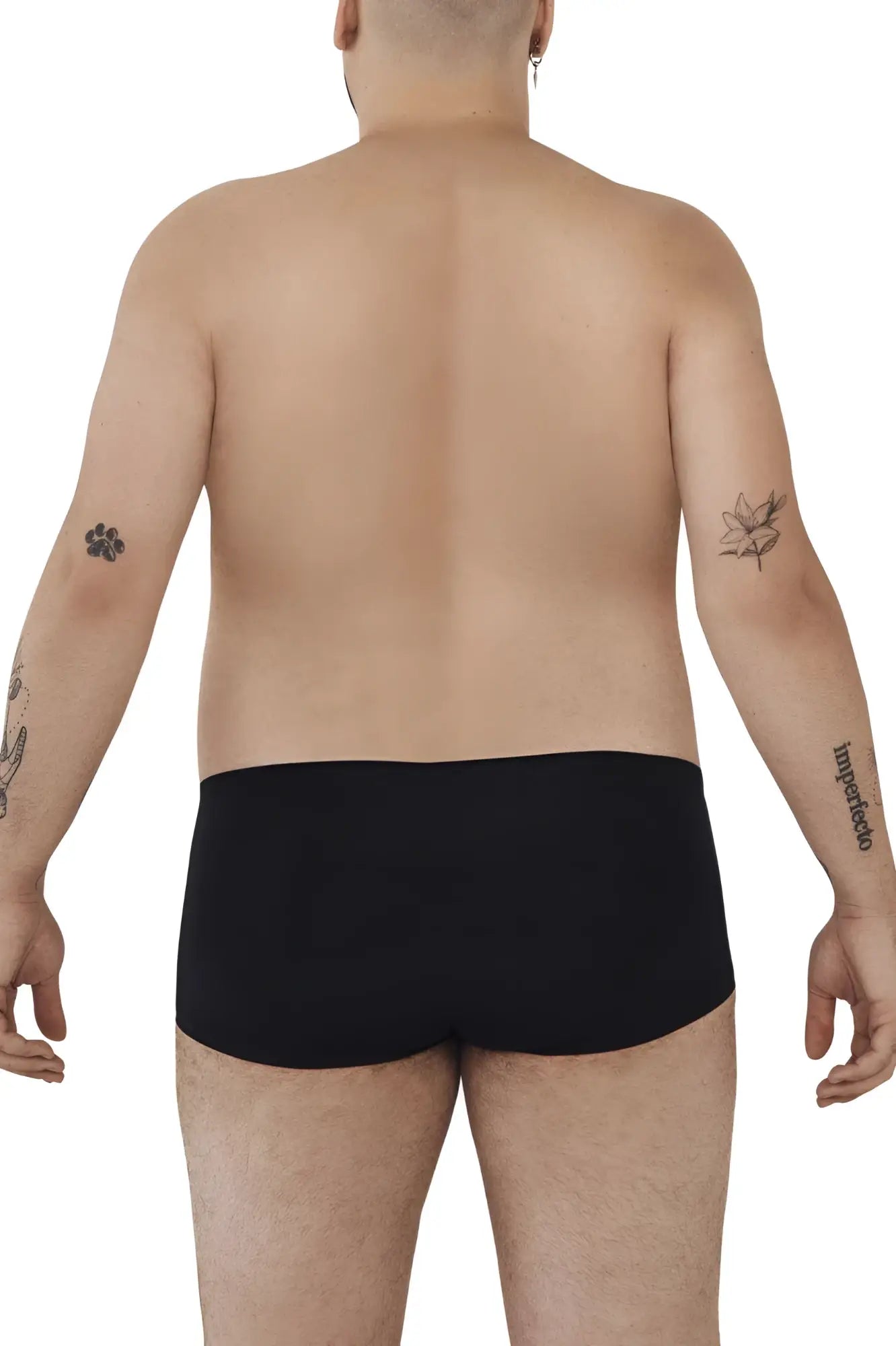 Black pikante pik 0976x angola trunks briefs with a comfortable fit and soft fabric in black color