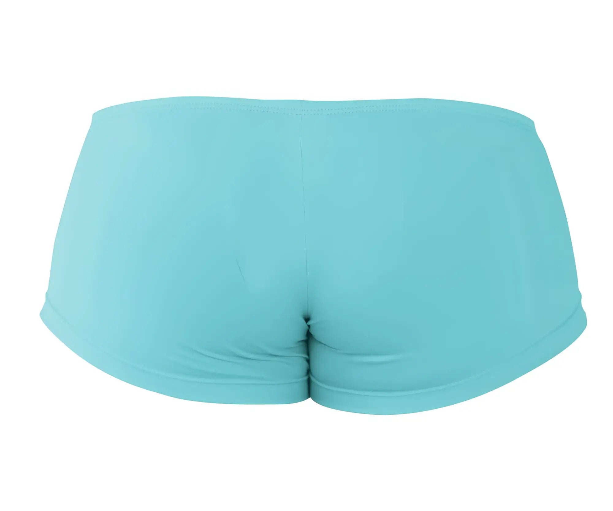 Light blue pikante pIK 0976X angola trunks made of smooth fabric with elastic waistband and form-fitting design