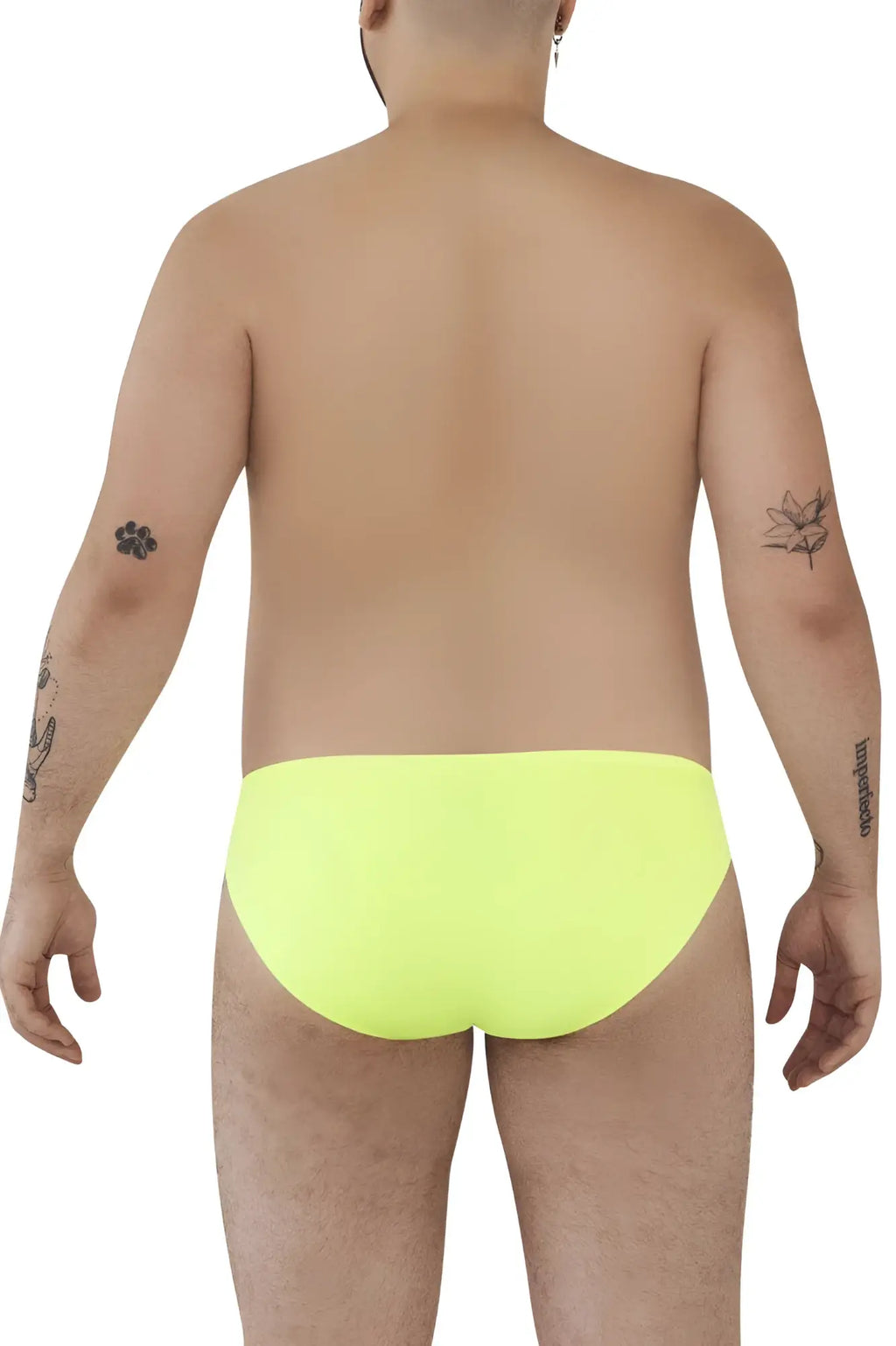 Neon yellow briefs from pikante pik 0977x angola bikini in green featuring vibrant color and comfortable fit