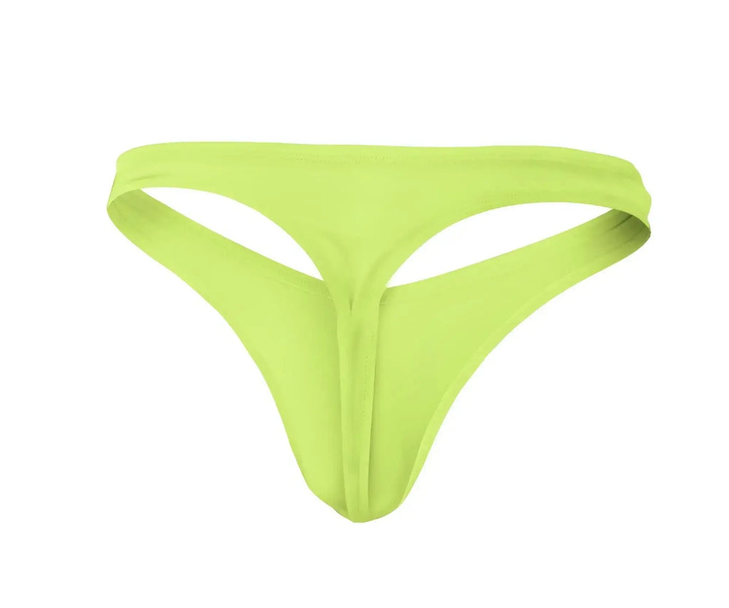 Front view of the Pikante PIK 0978X Angola thong in green.