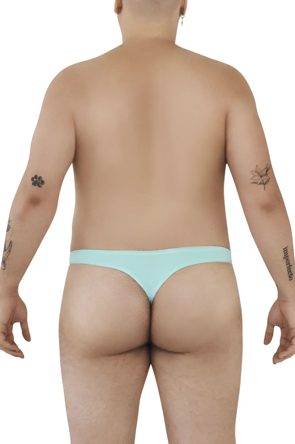 Light blue seamless thong from Pikante PIK 0978X Angola thongs featuring a smooth, comfortable design
