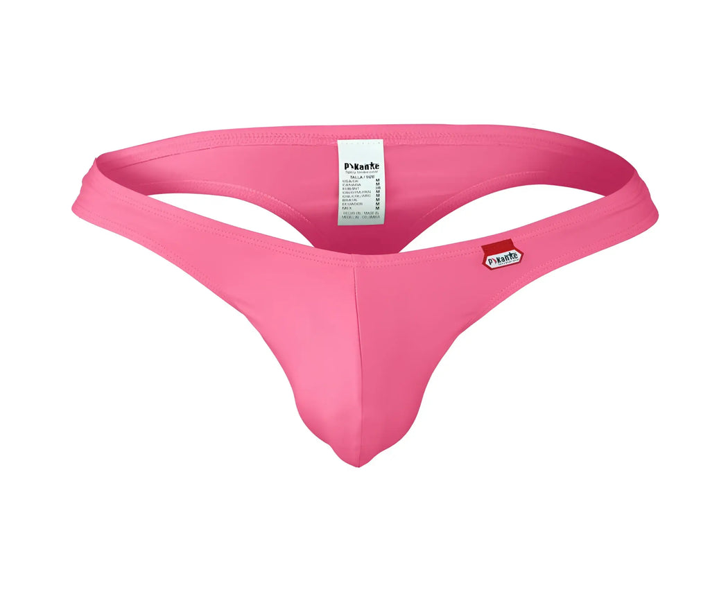 Bright pink pikante PIK 0978X angola thong made of smooth stretchy fabric with minimalist design and subtle branding