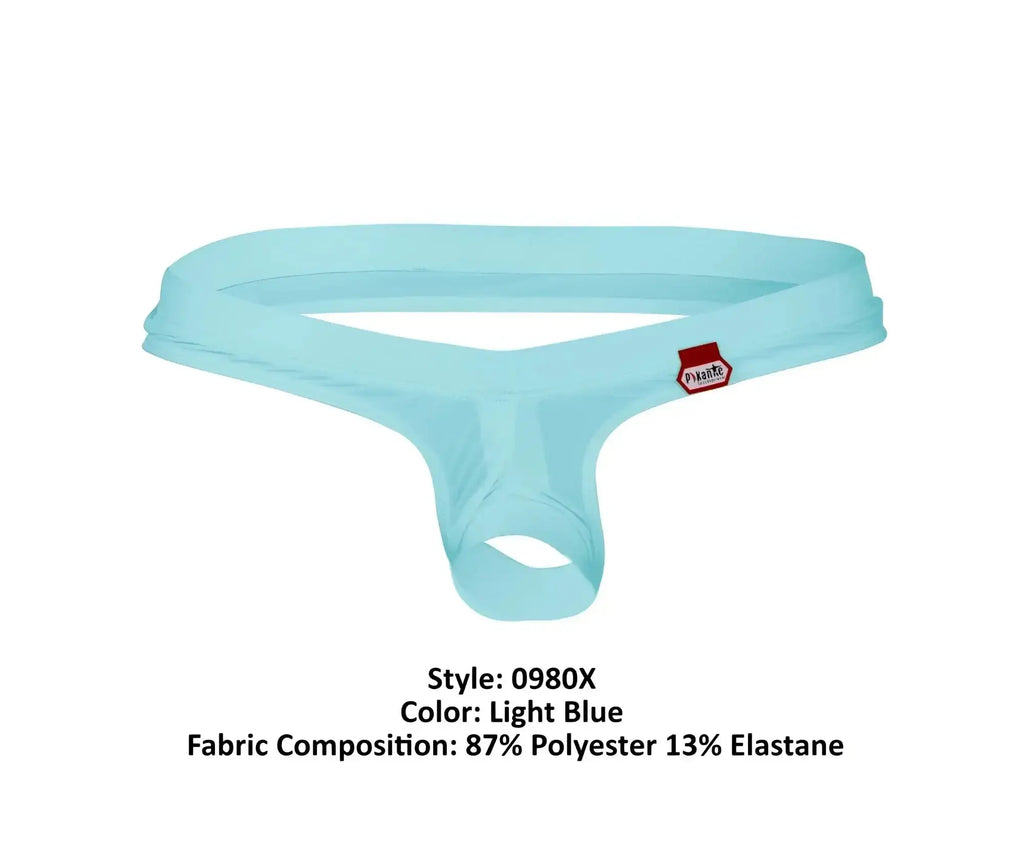 Front view of the light blue Pikante PIK 0980X Angola Ball Lifter C-Ring.