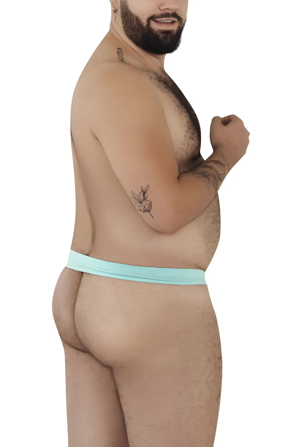 Light blue seamless briefs pikante PIK 0980X angola ball lifter with snug fit and elastic waistband