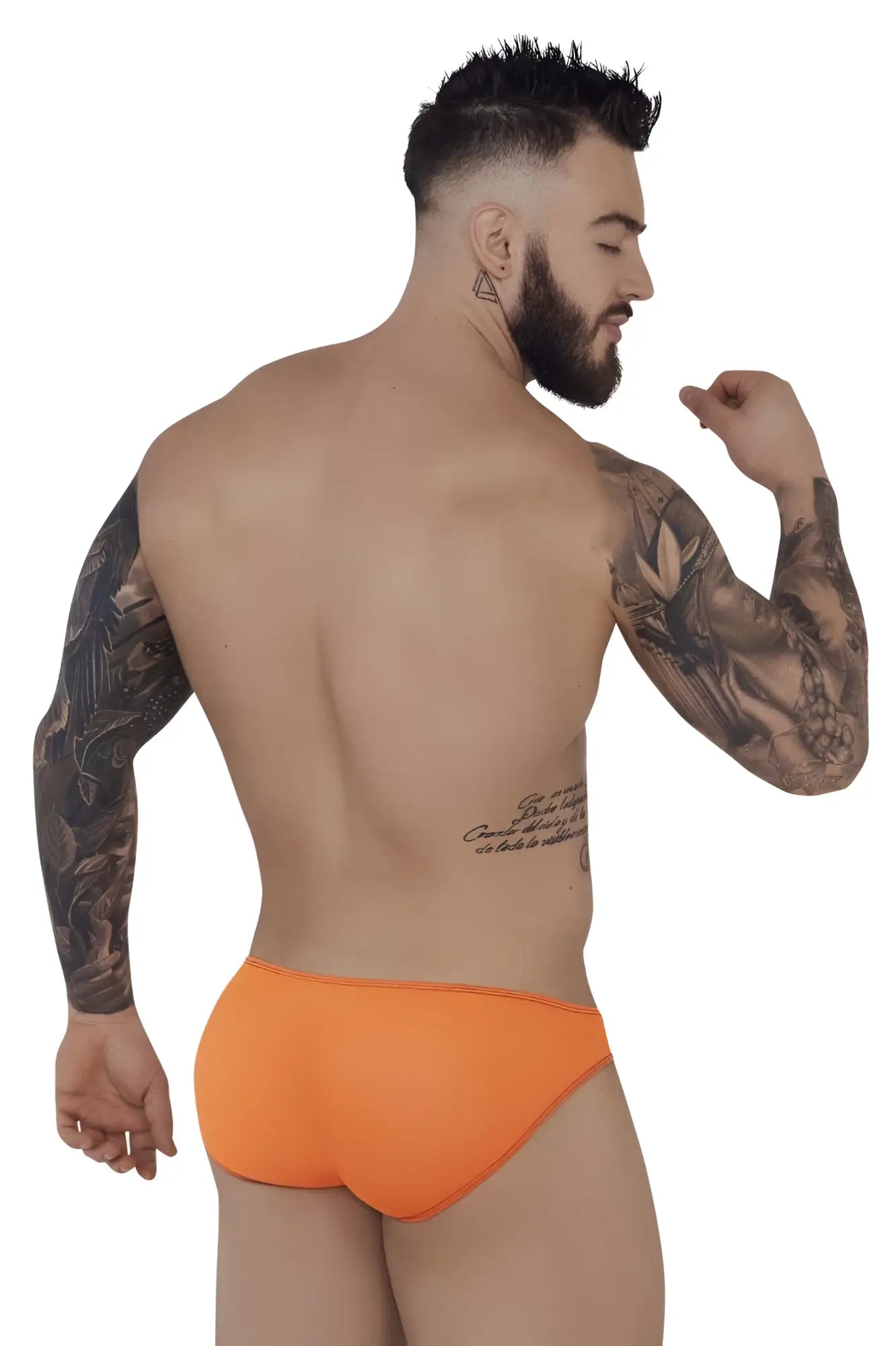 Bright orange Pikante PIK 1277 Sonar briefs made of soft fabric ideal for comfortable everyday wear