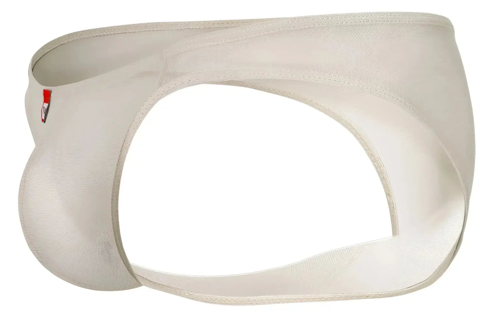Pikante PIK 1822 Luxury Briefs in beige, side-angle view showing the waistband and pouch design.