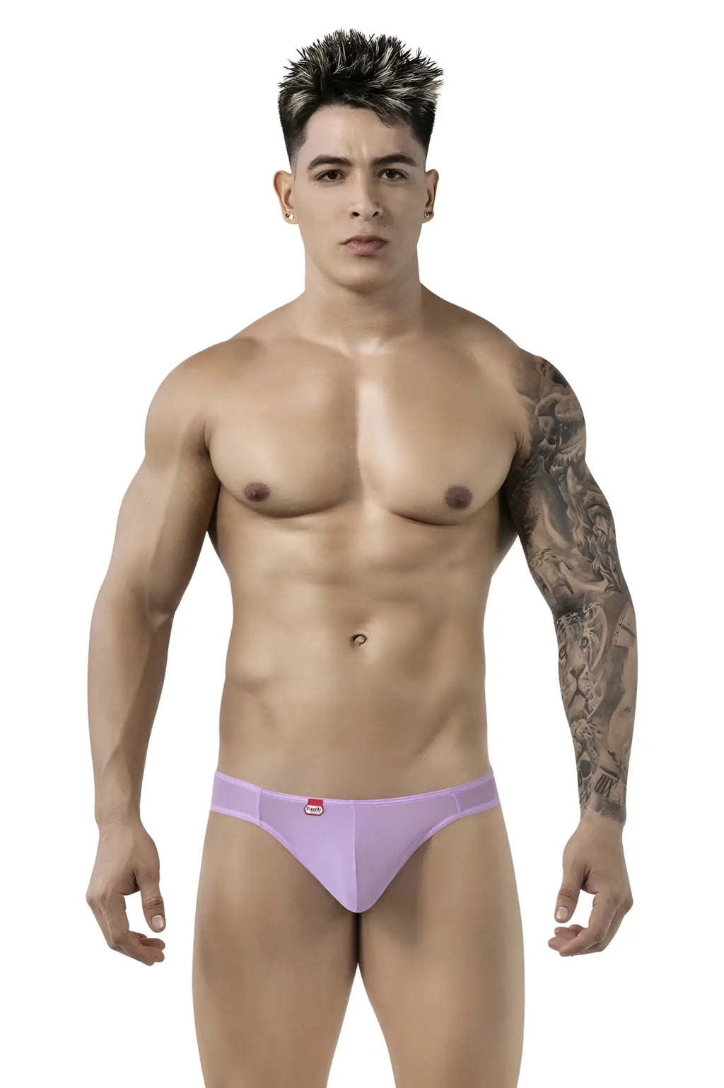 Pikante PIK 1822 luxury lilac brief underwear with form-fitting design and small red logo on waistband