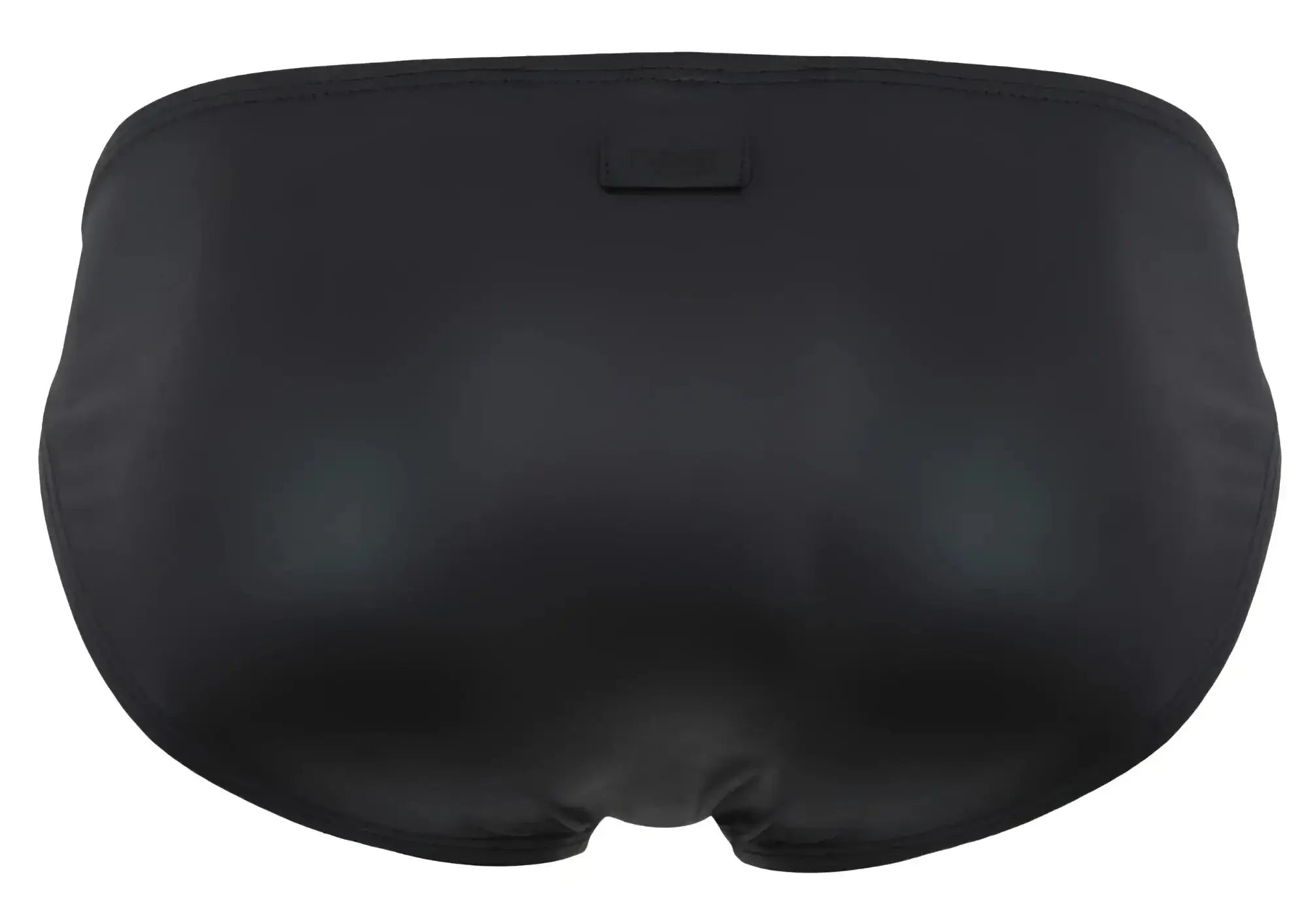 Pikante PIK 2117 Candy Briefs in black, back view showing the rear design.