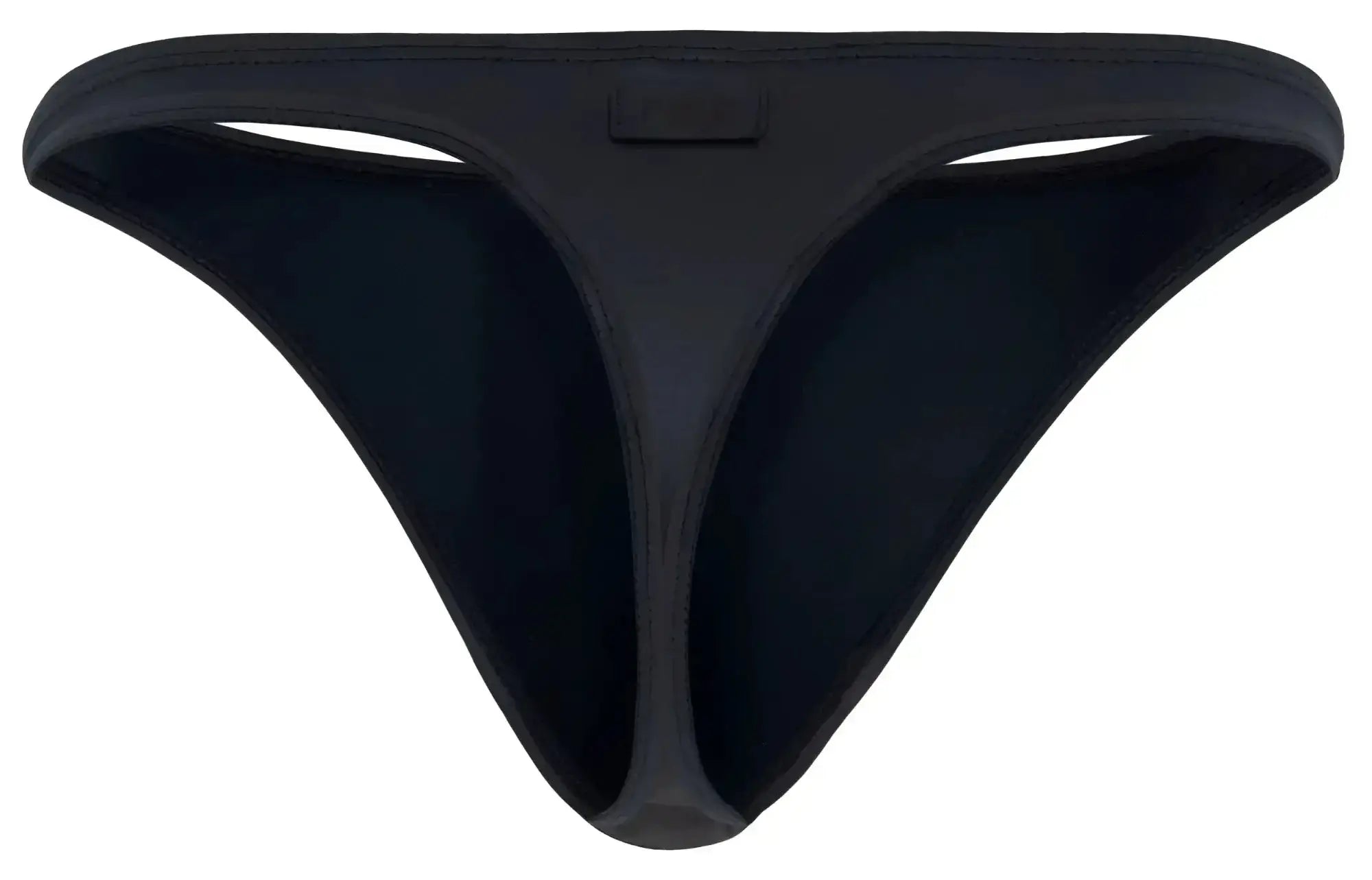 Front view of black Pikante PIK 2119 Candy thongs.