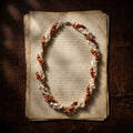 Vintage Shell Chip Multistrand Torsade Necklace Boho Beachy Charm
