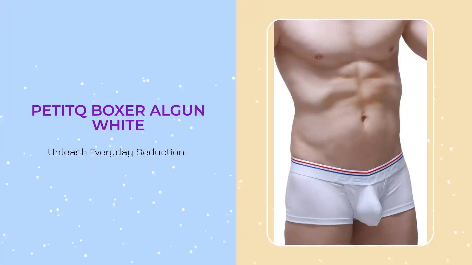 PetitQ Boxer Algun White by@Outfy