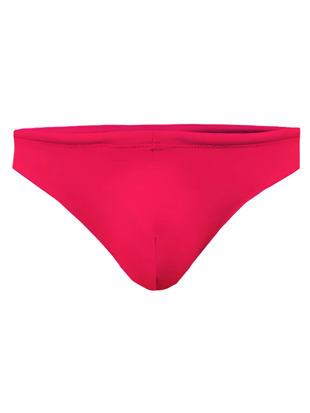 Bright pink pride swim bikini seamless swim trunks with smooth fabric finish