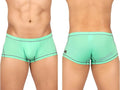 Private structure epus4570 prime elysian hipster briefs in mint green with black trim and subtle logo on the back