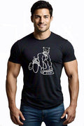 Ajaxx63 Pup Illustration - Premium Cotton