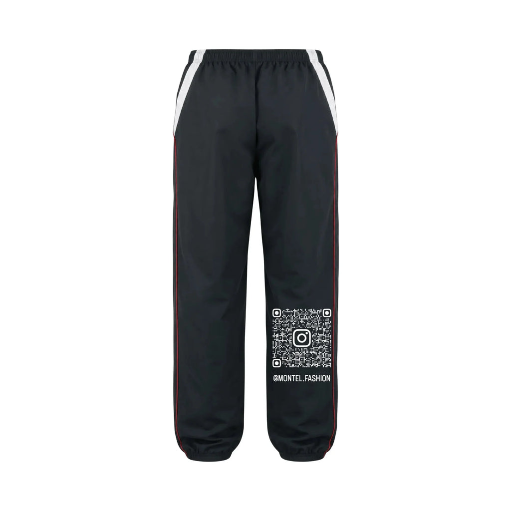 Red Black and White Tracksuit Set