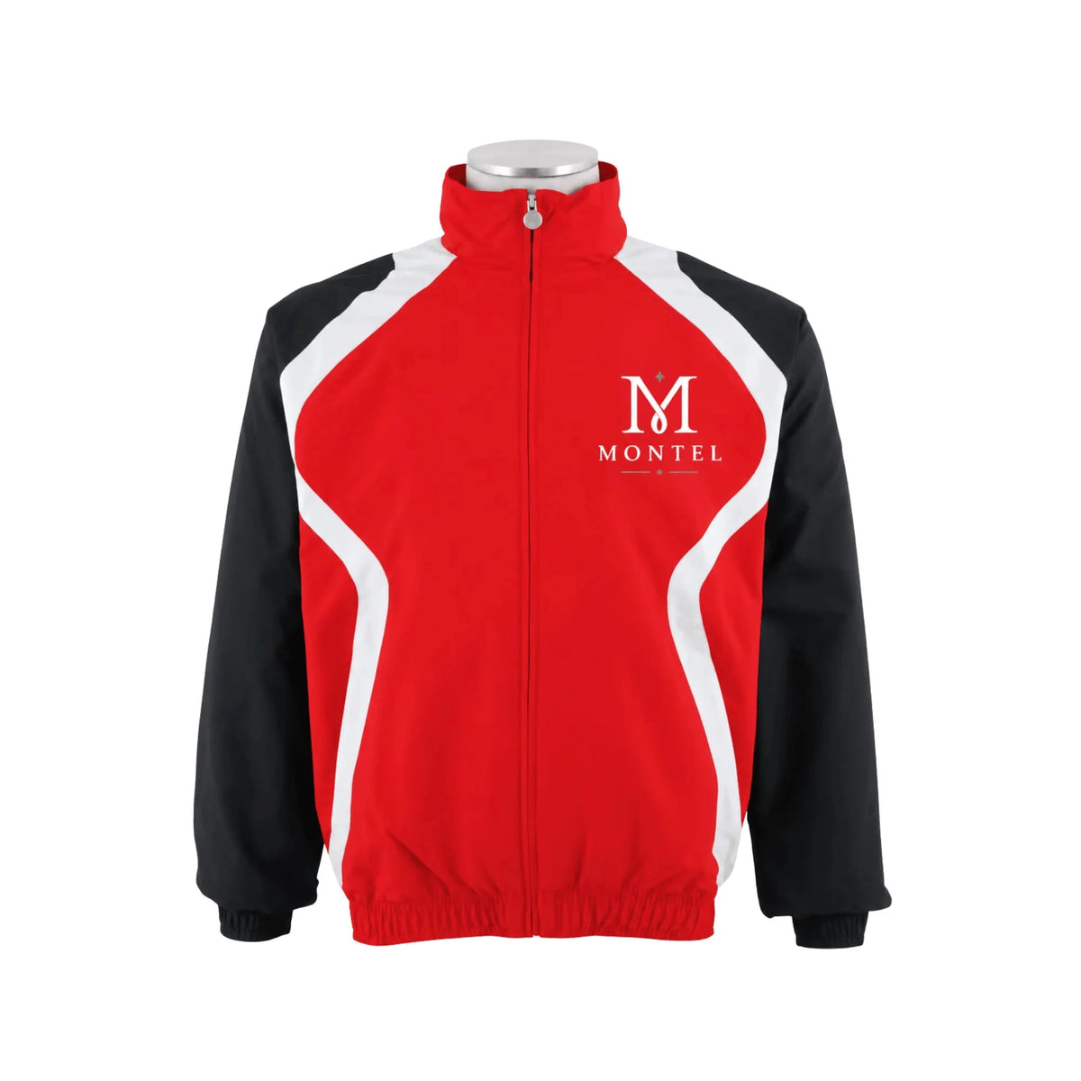 Red Black and White Tracksuit Set