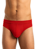 Red relax brief red ribbed cotton briefs with a snug contoured fit for comfortable everyday wear